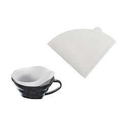 Kahve Filtresi-Kâğıt 02 Beyaz 100 Adet (DBF-02) - EPINOX COFFEE TOOLS