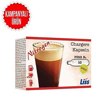 Liss Nitrojen Kartuş 10'lu