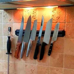 Magnetic Knife Holder Rack 38 Cm (Rp-03) - Thumbnail