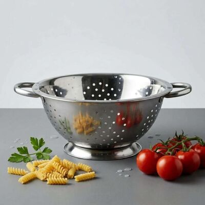 Makarna Süzgeci Çelik 30 cm (PASLANMAZ) (MS-30) - 5