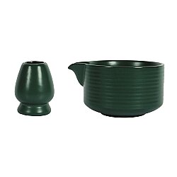 Matcha Çayı Hazırlama Seramik 2'li Set (SMS-02) - EPINOX COFFEE TOOLS