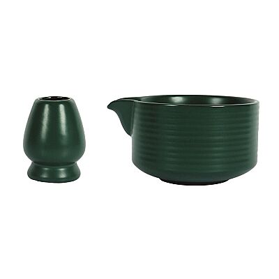 Matcha Çayı Hazırlama Seramik 2'li Set (SMS-02) - 1