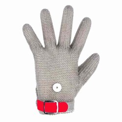 Mesh Glove Ss Red (M) (El-K2M) - Thumbnail