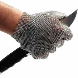 Mesh Glove Ss Red (M) (El-K2M) - Thumbnail