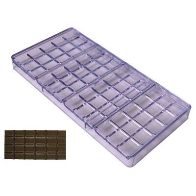 Polikarbon Çikolata Kalıbı Tablet 27.5x13.5 Cm (TBL-135)