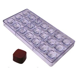 Polycarbon Chocolate Mould Square (Krp-14) - EPINOX PASTRY