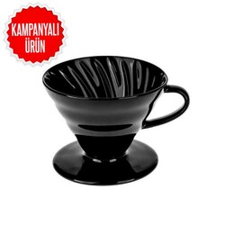 EPİNOX COFFEE TOOLS MARKA - Seramik Demleme Siyah (FSS-2)