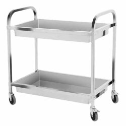 Servis Arabası Çelik 2 Katlı Havuzlu (CAS-11) - EPINOX