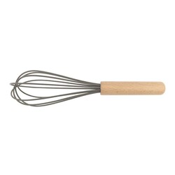 Silicone Beater With Wooden Handle 25 Cm (Sap-30) - EPINOX PASTRY