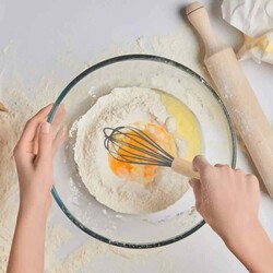 Silicone Beater With Wooden Handle 25 Cm (Sap-30) - 2