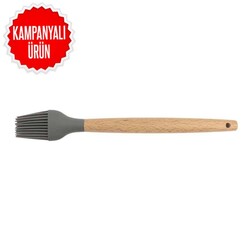 EPİNOX MARKA - Silicone Brush Wooden Handle (Asf-17)
