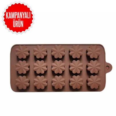 Silicone Chocolate Mold - 8 Flower Leafs (SCK-65) - 1