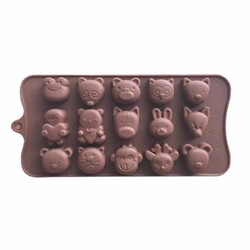 Silicone Chocolate Mold - Mixed Animals (SCK-21) - 