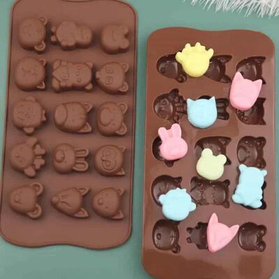Silicone Chocolate Mold - Mixed Animals (SCK-21) - 3