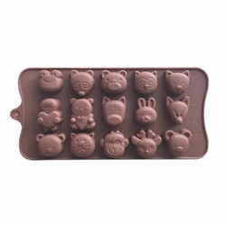 Silicone Chocolate Mold - Mixed Animals (SCK-21) - Thumbnail