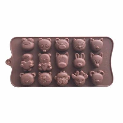 Silicone Chocolate Mold - Mixed Animals (SCK-21)