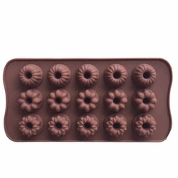 EPİNOX PASTRY MARKA - Silicone Chocolate Mold - Mixed Cookies (SCK-32)