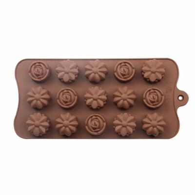 Silicone Chocolate Mold - Mixed Cookies (SCK-32) - 2