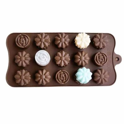 Silicone Chocolate Mold - Mixed Cookies (SCK-32) - 3