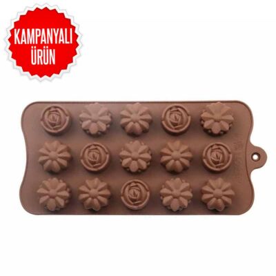 Silicone Chocolate Mold - Mixed Cookies (SCK-32) - 1