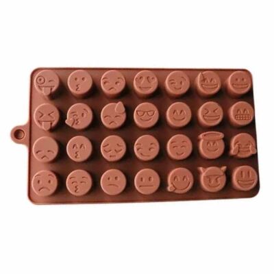 Silicone Chocolate Mold - Mixed Emoji (SCK-43) - 2