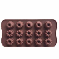 Silicone Chocolate Mold - Mixed Flowers (SCK-10) - 2