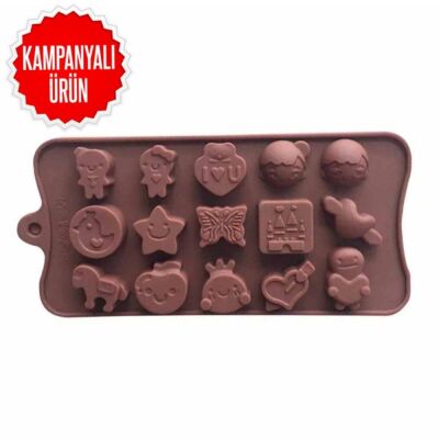 Silicone Chocolate Mold - Mixed (SCK-54) - 1