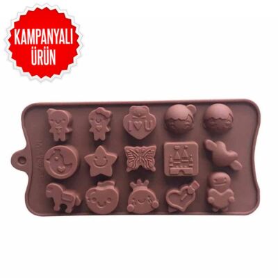 Silicone Chocolate Mold - Mixed (SCK-54) - 1