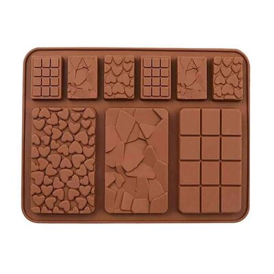 Silicone Chocolate Mold - Mixed Tablet (SCK-87)