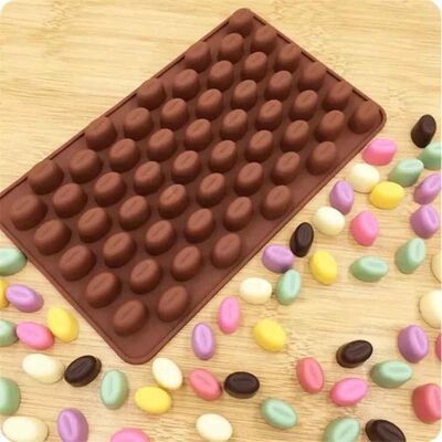 Silicone Chocolate Mould Coffee Beans (Khc-18) - 4