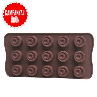 Silicone Chocolate Mould Crescent (Hll-20) - 1