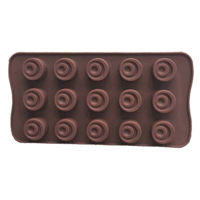 Silicone Chocolate Mould Crescent (Hll-20) - 2