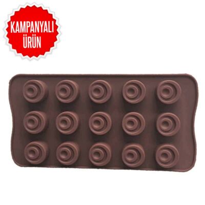 Silicone Chocolate Mould Crescent (Hll-20) - 1