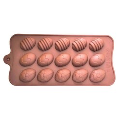 EPİNOX PASTRY MARKA - Silicone Chocolate Mould Egg (Ymr-21)