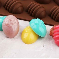 Silicone Chocolate Mould Egg (Ymr-21) - 3
