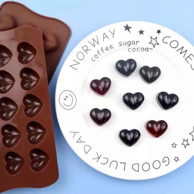 Silicone Chocolate Mould Heart (Klp-21) - 3