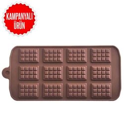 Silicone Chocolate Mould Mini Tablet (Mnt-12) - EPINOX PASTRY