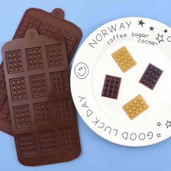 Silicone Chocolate Mould Mini Tablet (Mnt-12) - Thumbnail