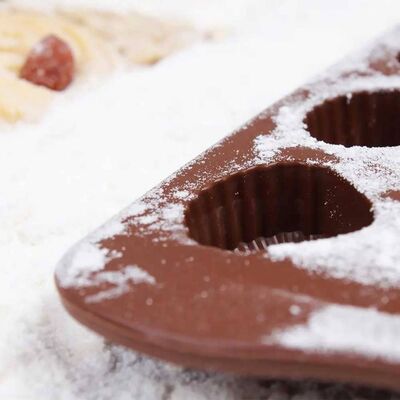 Silicone Chocolate Mould Mussle (Mid-13) - 3