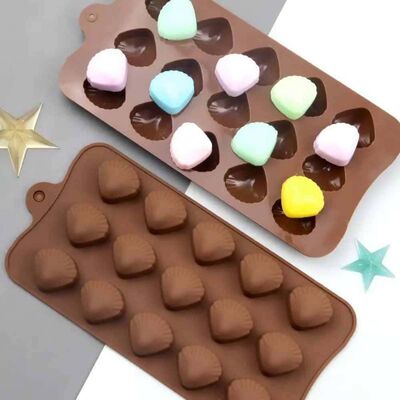 Silicone Chocolate Mould Mussle (Mid-13) - 5
