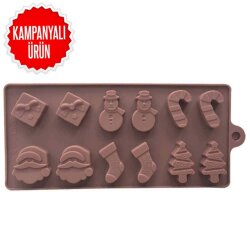 Silicone Chocolate Mould New Year (Ylb-22) - EPINOX PASTRY