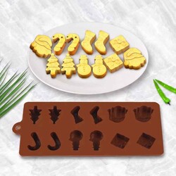 Silicone Chocolate Mould New Year (Ylb-22) - Thumbnail