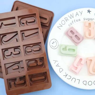 Silicone Chocolate Mould Numbers (Rkm-10)