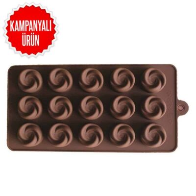 Silicone Chocolate Mould Rose (Gl-21) - 1