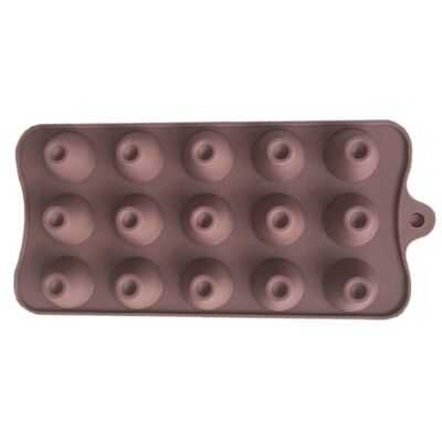 Silicone Chocolate Mould Round Filling (Dly-18) - 2