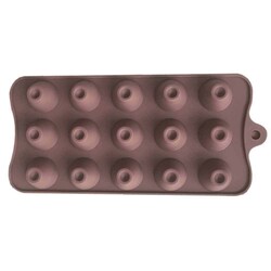 EPİNOX PASTRY MARKA - Silicone Chocolate Mould Round Filling (Dly-18)