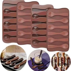 Silicone Chocolate Mould Spoon (Kak-15) - Thumbnail