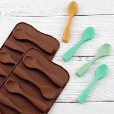 Silicone Chocolate Mould Spoon (Kak-15) - 3