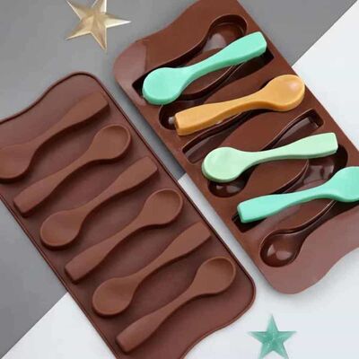Silicone Chocolate Mould Spoon (Kak-15)