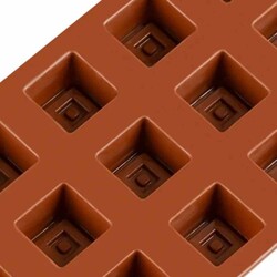 Silicone Chocolate Mould Square (Krs-20) - Thumbnail